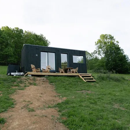 Courneillac - Parcel Tiny House - Tiny House Vue Pyrenees Entouree Par Les Chevres Mae-5233 *