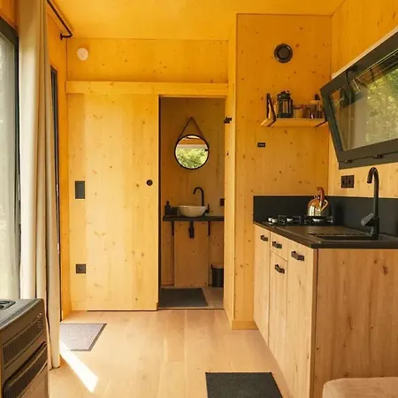 Courneillac - Parcel Tiny House - Tiny House Vue Pyrenees Entouree Par Les Chevres Mae-5233 Lodge Plagne (Haute-Garonne)