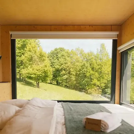 Courneillac - Parcel Tiny House - Tiny House Vue Pyrenees Entouree Par Les Chevres Mae-5233 Lodge *